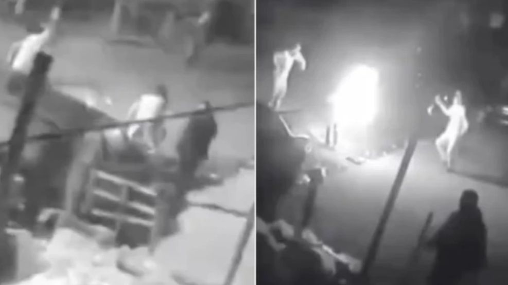 Horror: vio a su ex con su nuevo novio en la calle y la prendió fuego - Image 1