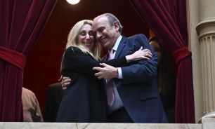 20250830 Karina Milei junto a Guillermo Francos