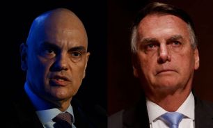 Alexandre de Moraes y Jair Bolsonaro 30082025