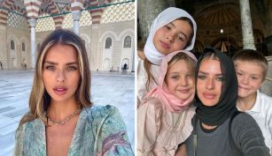 La China Suárez y sus hijos