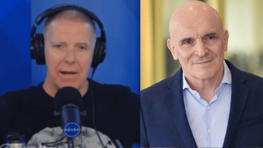 Alejandro Fantino, irritado con José Luis Espert por su huida en moto: "No podés correr así, tenés que pararte"