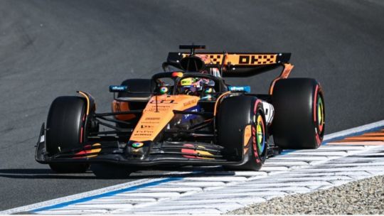McLaren corre solo: Piastri fue el más rápido en Países Bajos, Norris quedó segundo