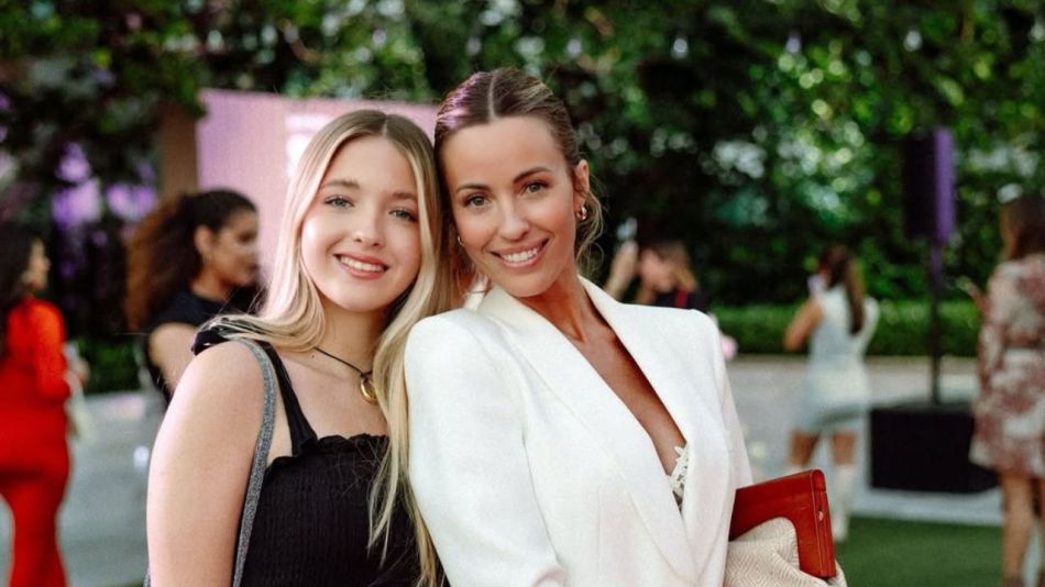 Aitana Paladini junto a su madre, Rocío Guirao Díaz