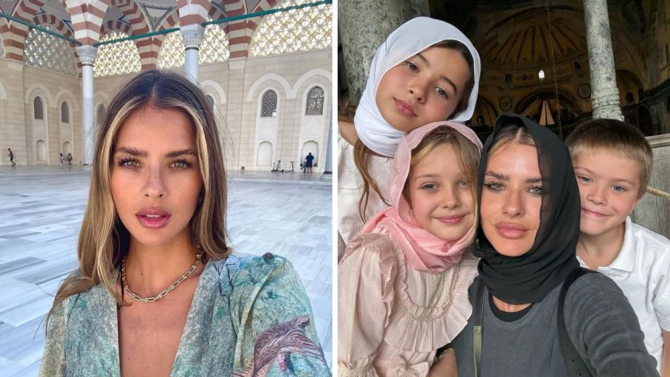 La China Suárez y sus hijos