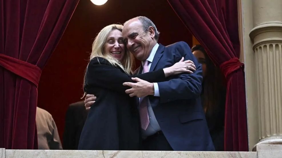 20250830 Karina Milei junto a Guillermo Francos