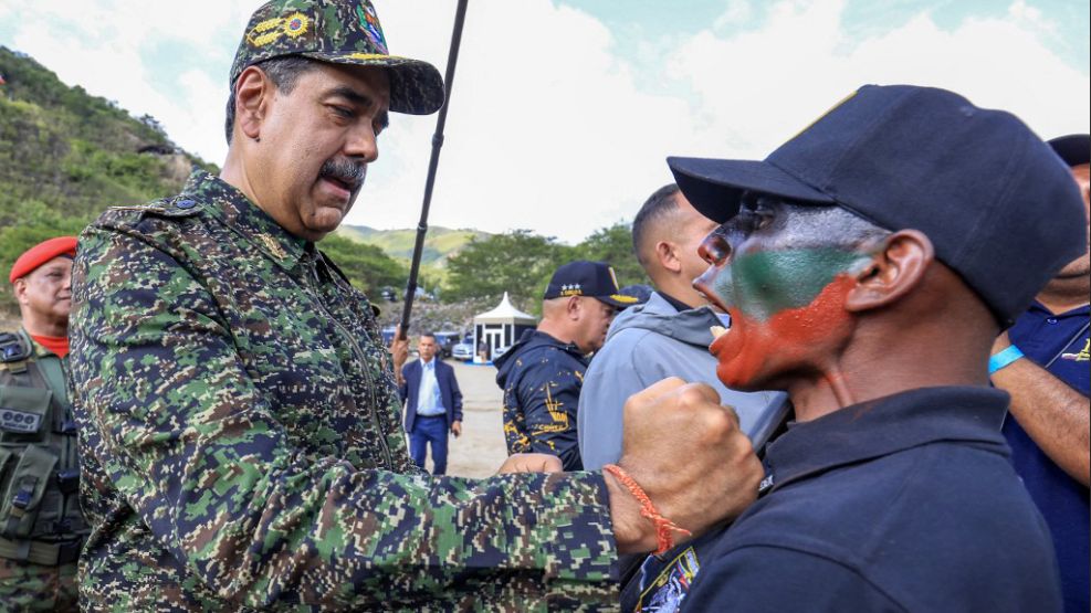 En Venezuela, el régimen chavista sigue con las jornadas de "alistamiento nacional".