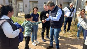 Massa reapareció en distintas localidades, haciendo campaña por Fuerza Patria.