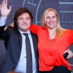 Javier Milei y Karina Milei | Foto:CEDOC