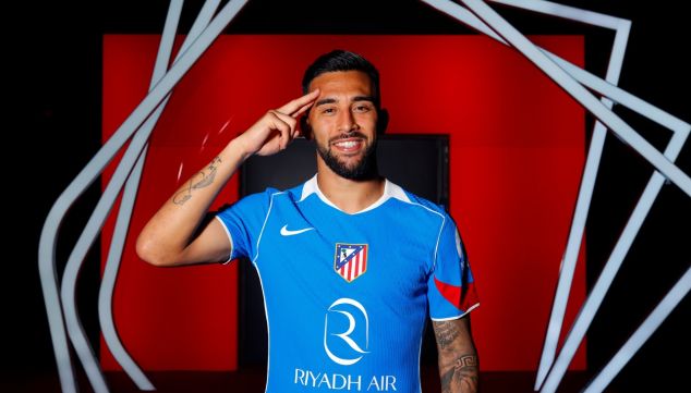 Nico González en Atlético de Madrid