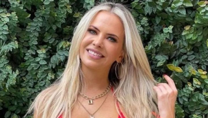 La primera foto del bebé de Alejandra Maglietti: "Les quiero presentar a Manu"