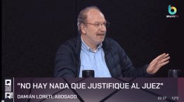 Damián Loreti en el piso de "QR!"