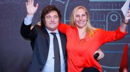 Javier Milei y Karina Milei