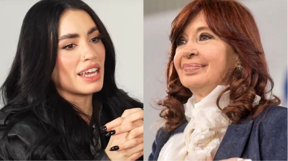 Lali Espósito y Cristina Kirchner