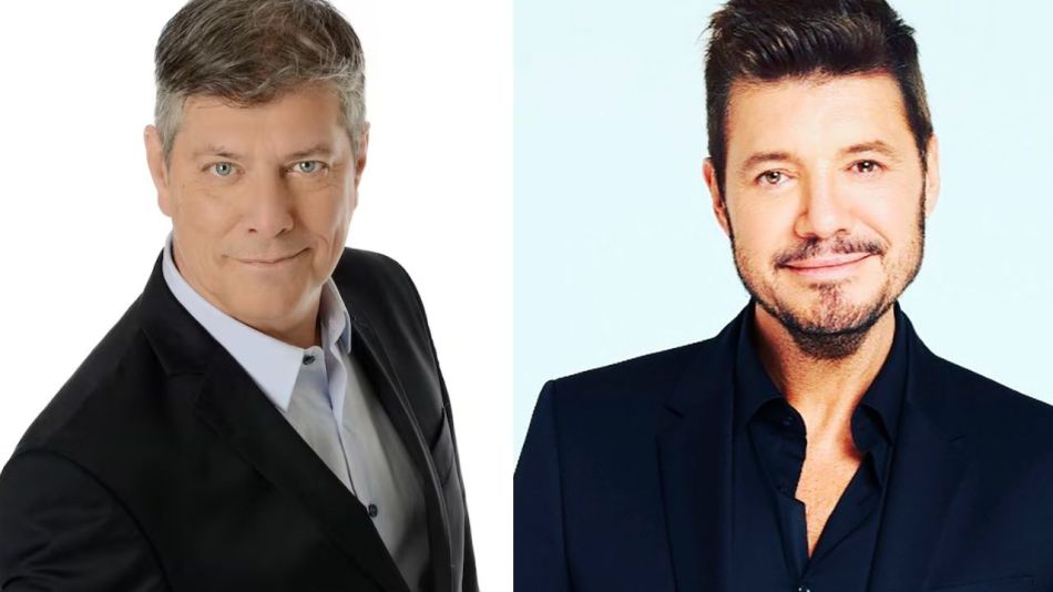 Marcelo Tinelli y Mario Pergolini