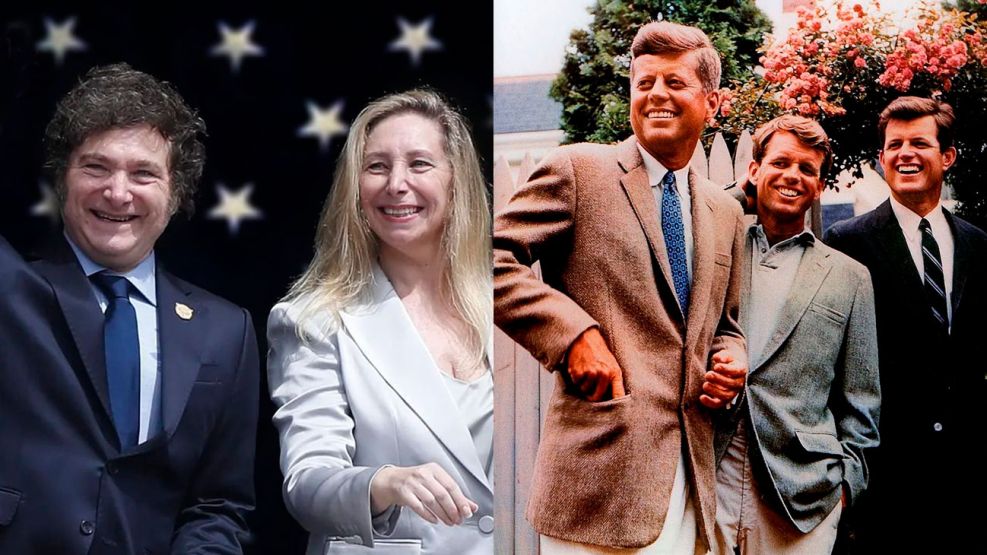 Hermanos Milei y Kennedy 02092025