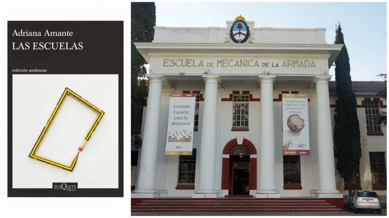 Adriana Amante y Las escuelas. | Foto:Cedoc.