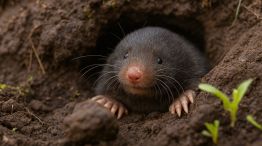 Topo en madriguera 03092025