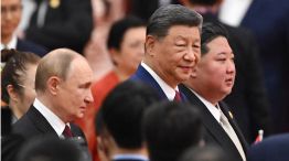 Xi Jinping, Kim Jong Un y Vladimir Putin 20250902