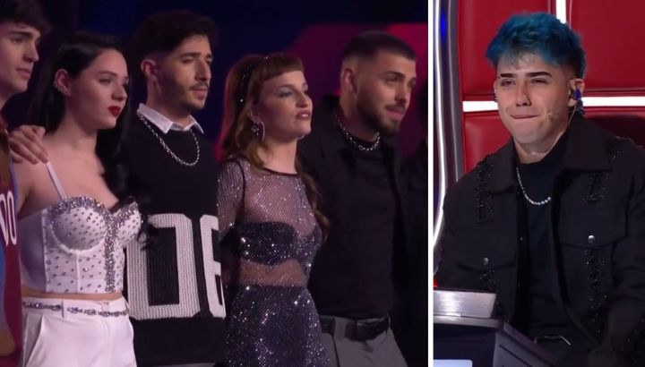 Luck Ra tuvo que resolver un sorpresivo triple empate y eliminar a un integrante de su Team en La Voz Argentina