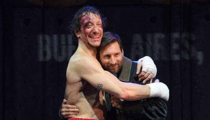 Nicolás Vázquez mostró el detrás de la presencia de Lionel Messi en su obra de teatro: "Estoy orgulloso de vos"