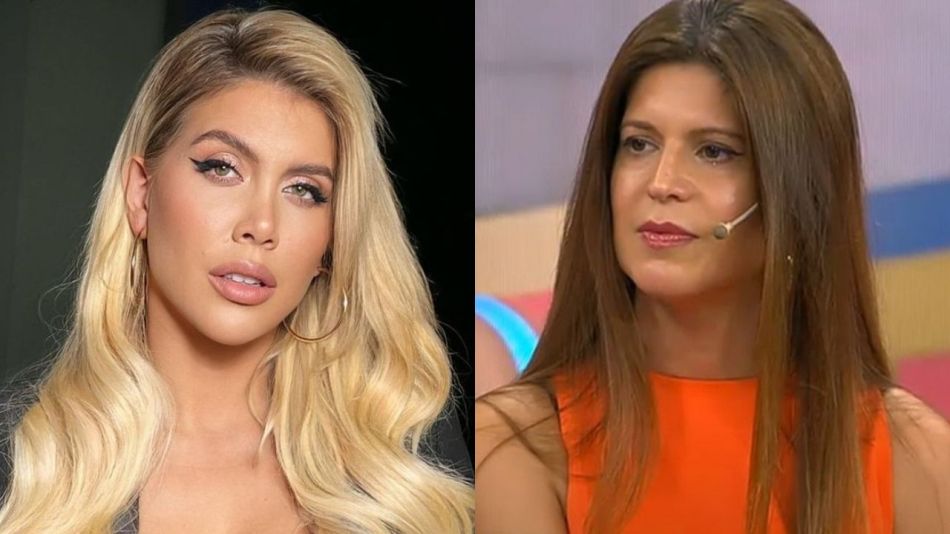 Elba Marcovecchio y Wanda Nara