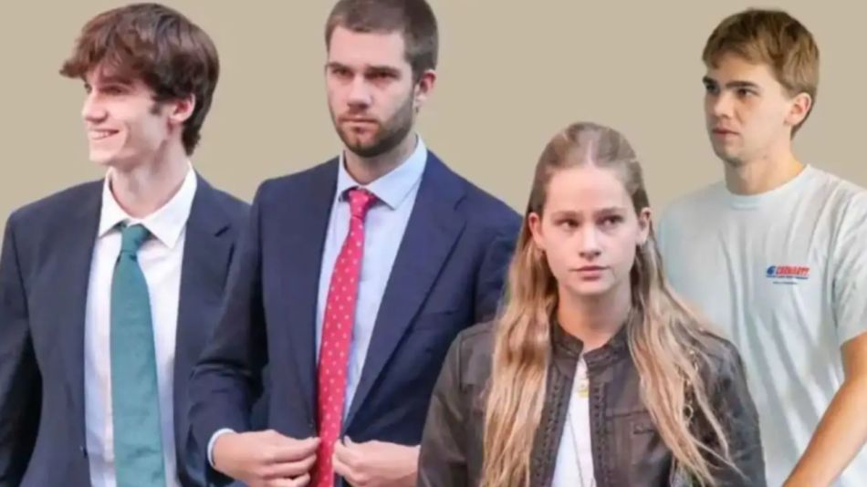 Los hijos de Cristina e Iñaki Urdangarin