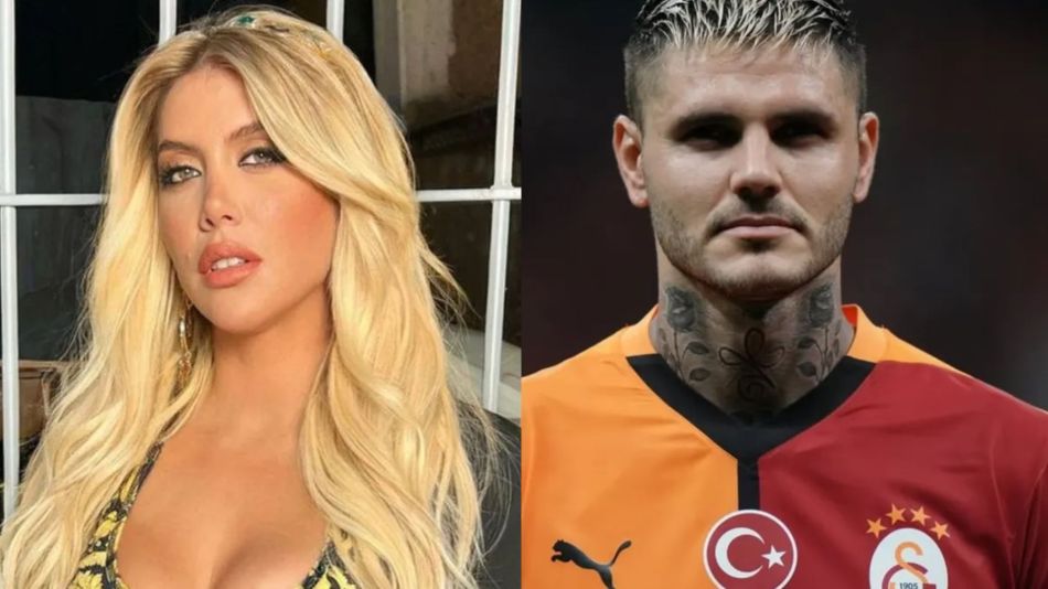 Mauro Icardi y Wanda Nara