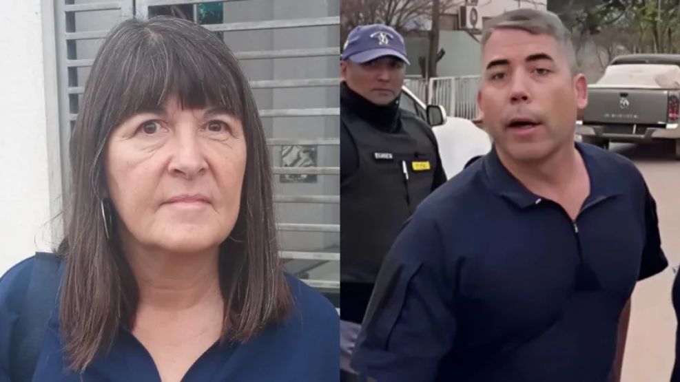 Viviana Yzaguirre, presidenta de la Fundación Todo por Todos, y Daniel Melchiori