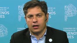 Axel Kicillof de burló del cierre de campaña de La Libertad Avanza en Moreno