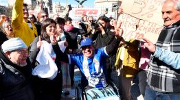 Festejos Plaza Congreso Veto Discapacidad 04092025