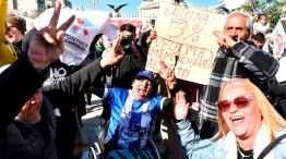 Festejos Plaza Congreso Veto Discapacidad 04092025