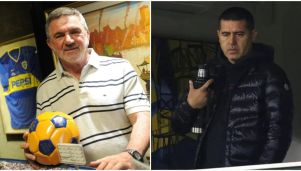 José Beraldi y Juan Román Riquelme