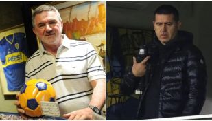 José Beraldi y Juan Román Riquelme