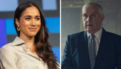 Meghan Markle y el príncipe Andrés
