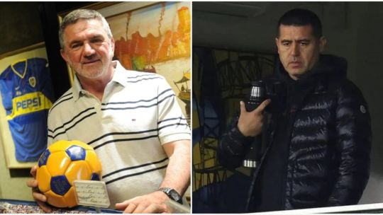 José Beraldi y Juan Román Riquelme