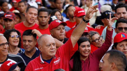Venezuela's Interior Minister Diosdado Cabello