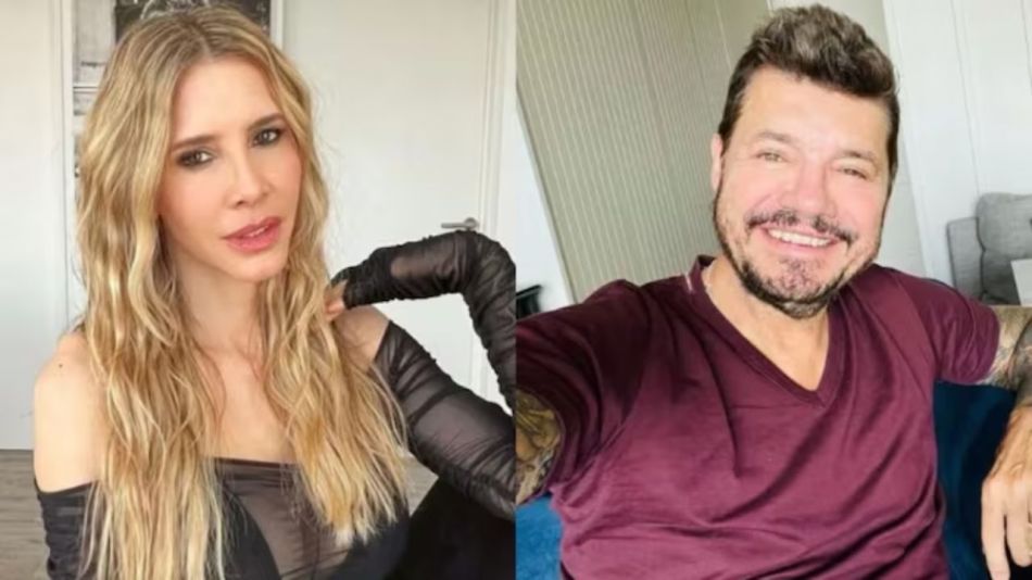 Guillermina Valdés y Marcelo Tinelli