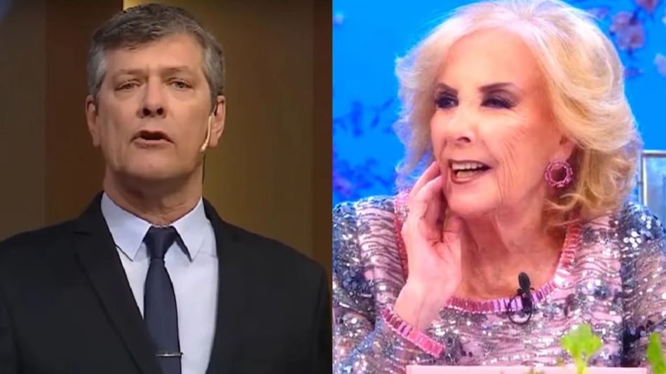 Mario Pergolini y Mirtha Legrand