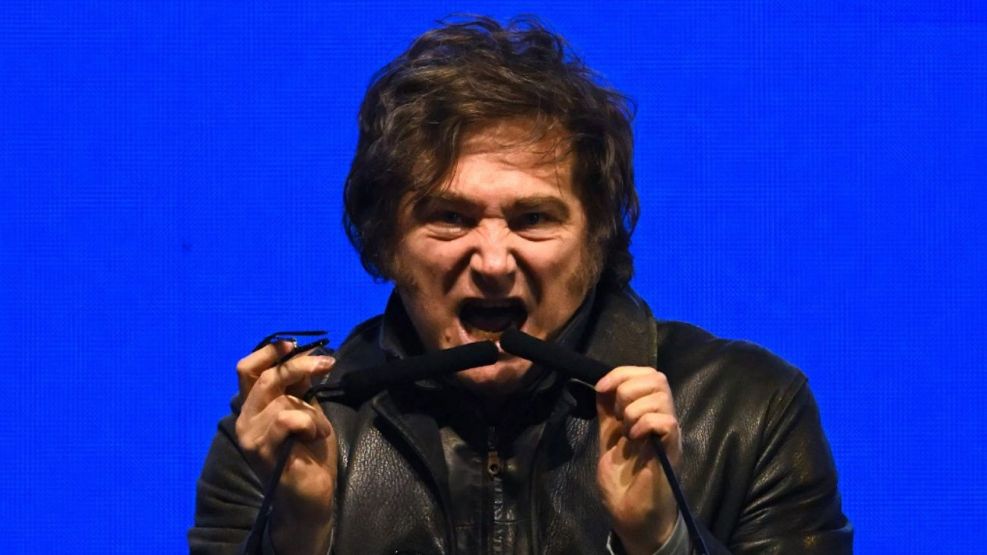 El presidente Javier Milei