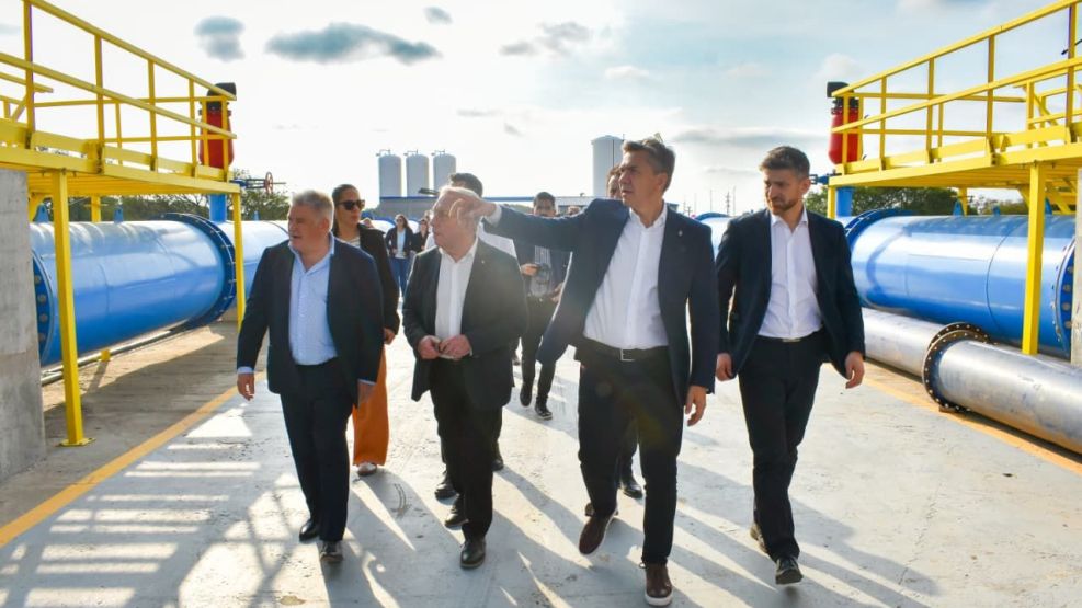 Recorrida por la obra