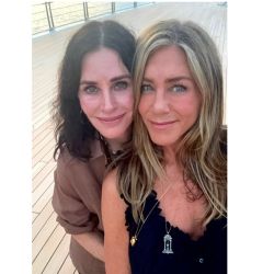 Jennifer Aniston y Courteney Cox
