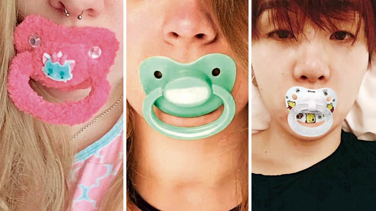 En plataformas de comercio electrónico como Mercado Libre se ofrecen chupetes de tamaño adulto con precios que van desde los 33 mil hasta los 78 mil pesos. | Foto:Cedoc