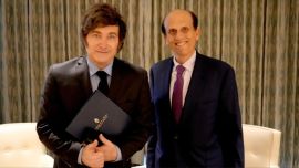 Javier Milei ya llegó a Los Ángeles para la conferencia del Instituto Milken