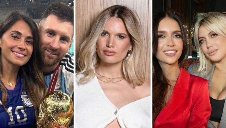 De Antonela Roccuzzo a Eva Bargiela, Zaira y Wanda Nara, todos los looks invernales en la despedida de Messi de la Selección