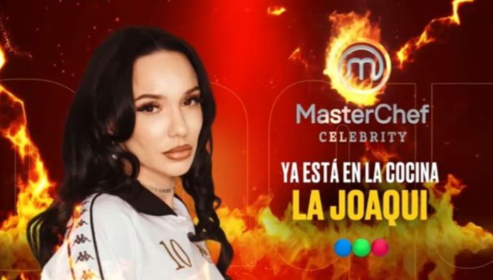 La emoción de La Joaqui por su participación en Masterchef Celebrity: "Soy una señora hipersensible"