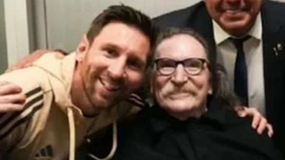 Lionel Messi y Charly García