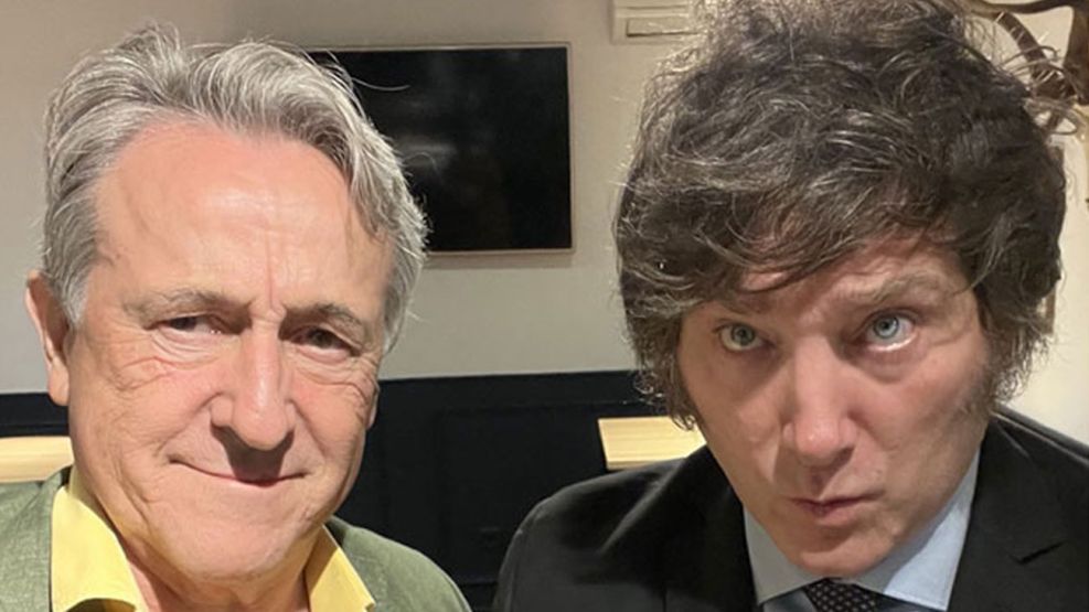 Hermann Tertsch con Milei 04092025