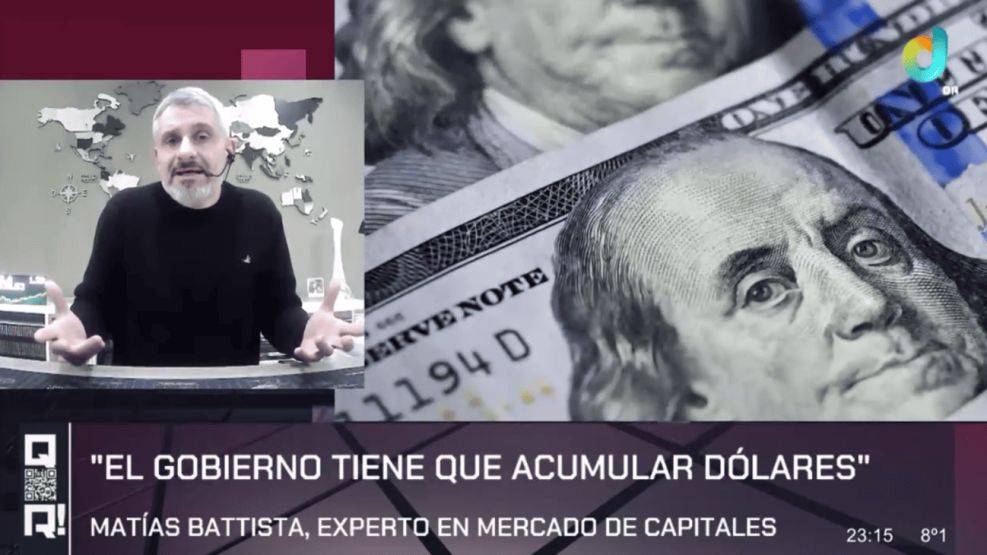 Matías Battista, experto en mercados de capitales, en diálogo con QR!