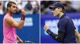 Carlos Alcaraz y Jannik Sinner en la Temporada 2025