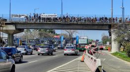 Protesta por palestra escalada septiembre 2025